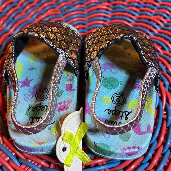 Baby Girl Mermaid Slides - Picture 3 of 4